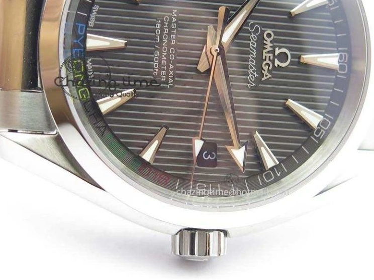 0101 Versatile Aqua Terra ‘PyeongChang 2018’ JHF Best Edition Black Dial On SS Bracelet A 8204